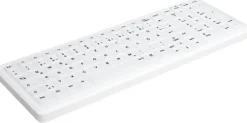 Active Key ClassicClean Med Keyboard Rem Cov Comp W White
