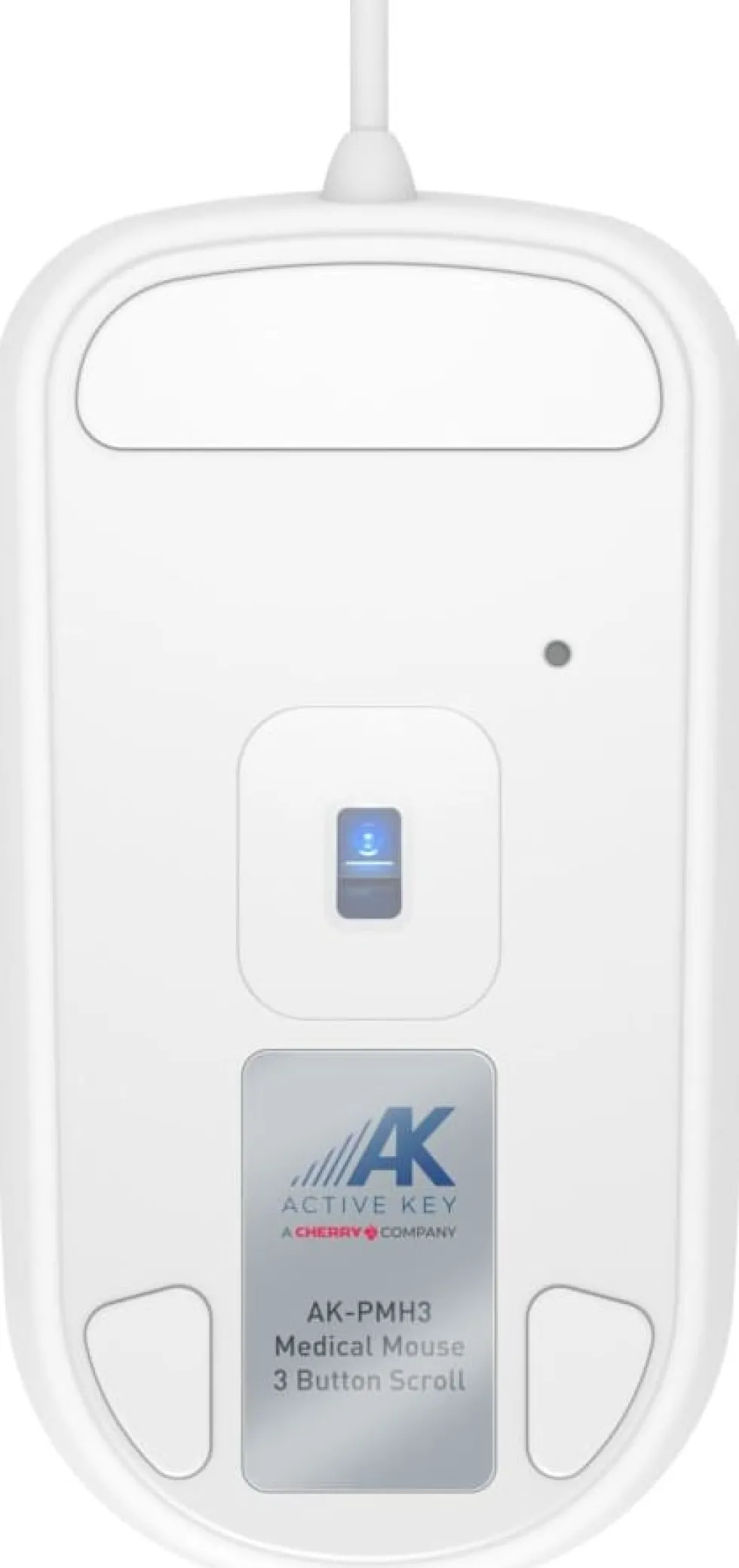 Active Key QuickClean Medical Mouse IP68 5-Button W White