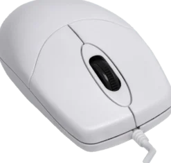 Active Key Washable Mouse IP68 Scroll Wheel W White