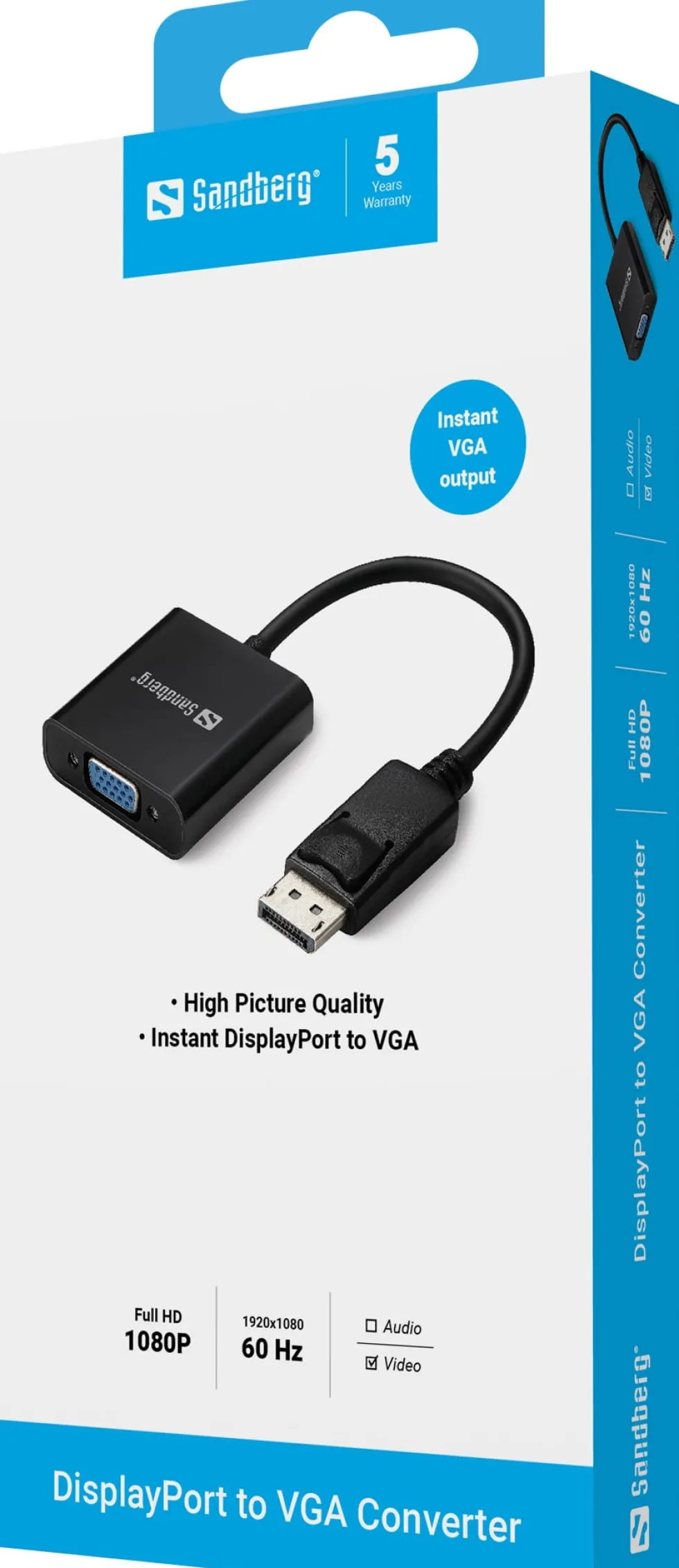 Adapter DisplayPort>VGA