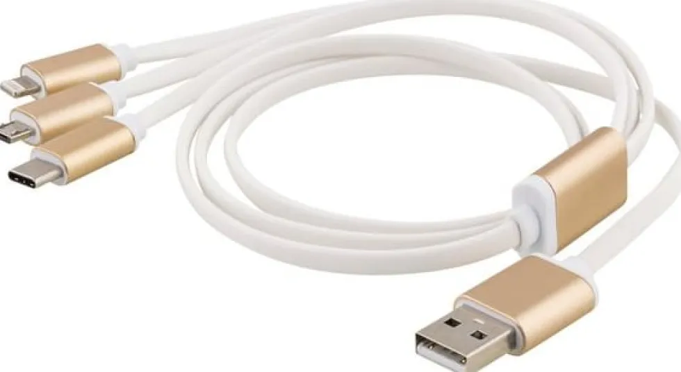 Adapter USB-A-Lightning/USB-C/USB-micro