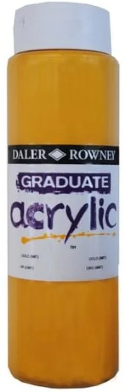 Akrylfärg Guld 500 ml DALER-ROWNEY
