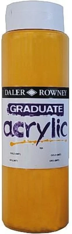 Akrylfärg Guld 500 ml DALER-ROWNEY
