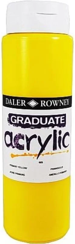 Akrylfärg Primärgul 500 ml DALER- ROWNEY