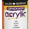Akrylfärg Svart 500 ml DALER-ROWNEY