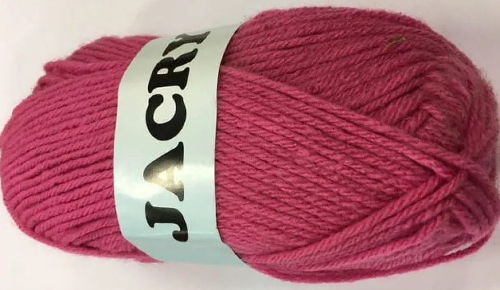 Akrylgarn 50g Rosa