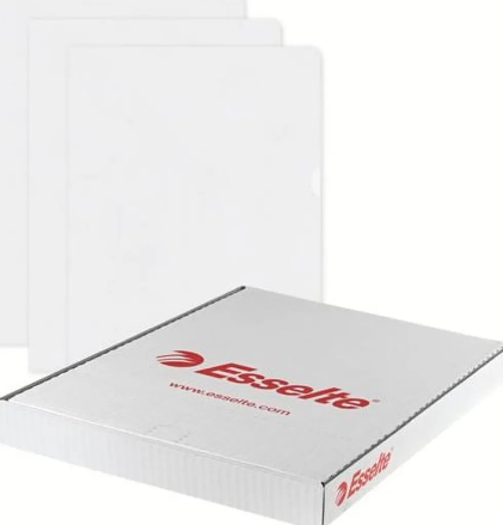 Aktmapp ESSELTE A5 0,115 klar 100/fp