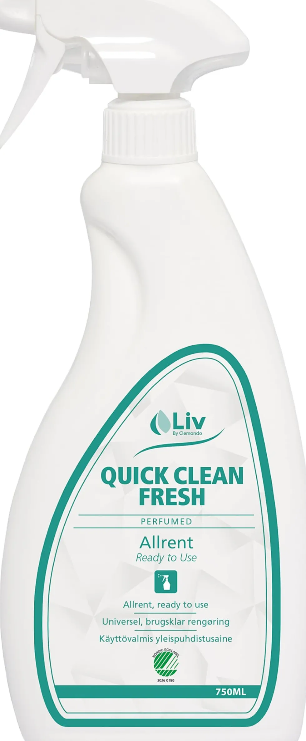 Allrent LIV Quick Clean spray 750ml