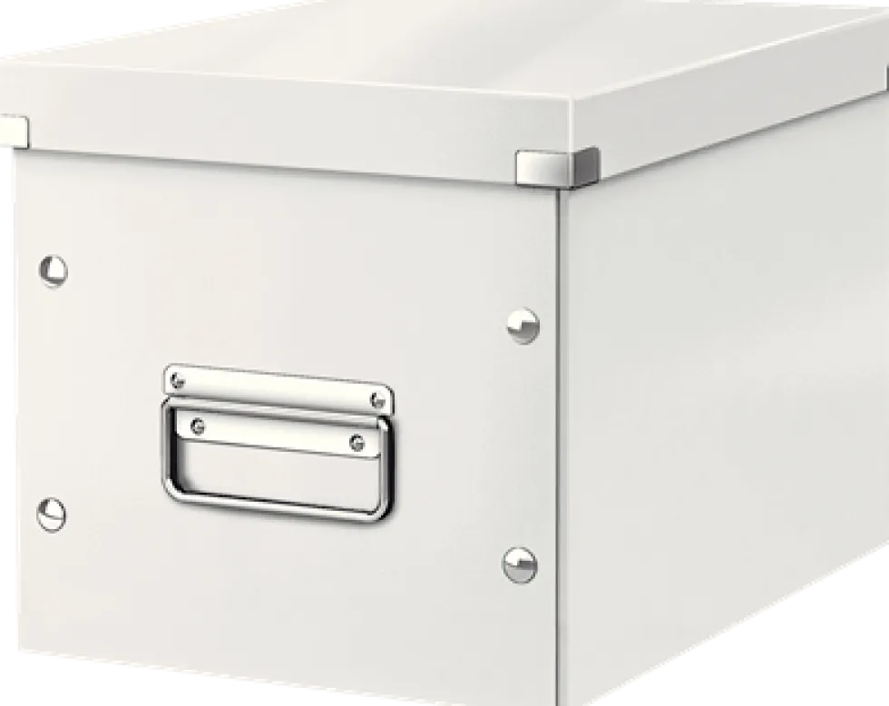 Arkivboks Click & Store Cube Medium hvid
