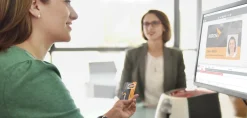 Badgy100 plastic card printer