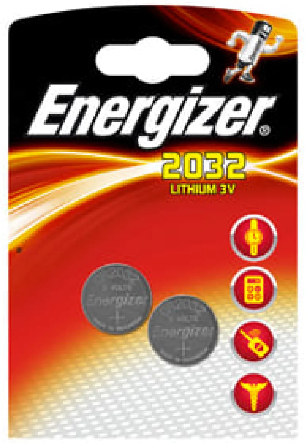 Batteri Energizer Cell Lithium CR 2032, 3V