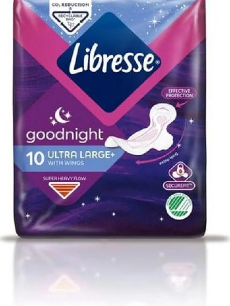 Binda LIBRESSE Ultra Large+ Wings 10/fp