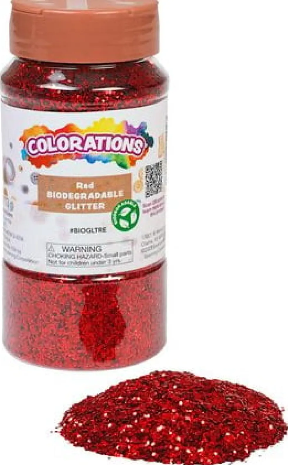 Bioglitter 113gr röd