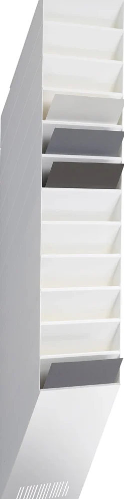 Blankettfack Durable Flexiboxx Vit, A4S, 12 fack