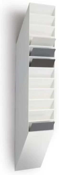 Blankettfack Durable Flexiboxx Vit, A4S, 12 fack