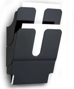 Blankettfack FlexiPlus A4S 2 fack svart
