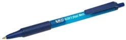 Bläckkulpenna BIC Soft Feel Clic Medium Blå, 12st