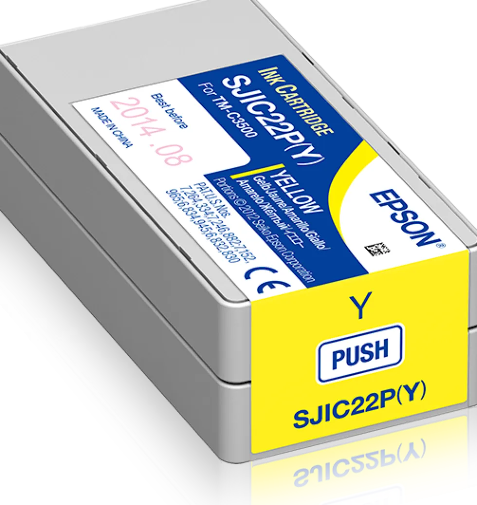 Bläckpatron EPSON C33S020604 gul