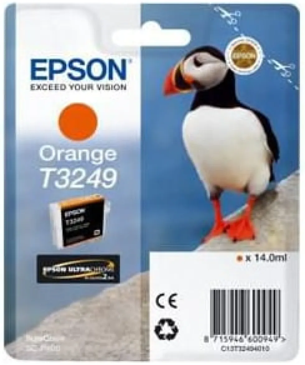 Bläckpatron EPSON C13T32494010 orange