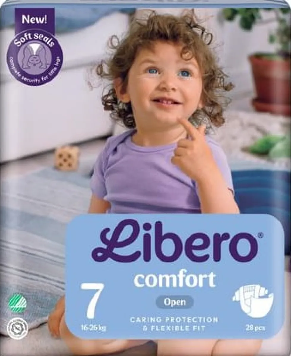 Blöja LIBERO Comfort 7 16-26kg 28/fp