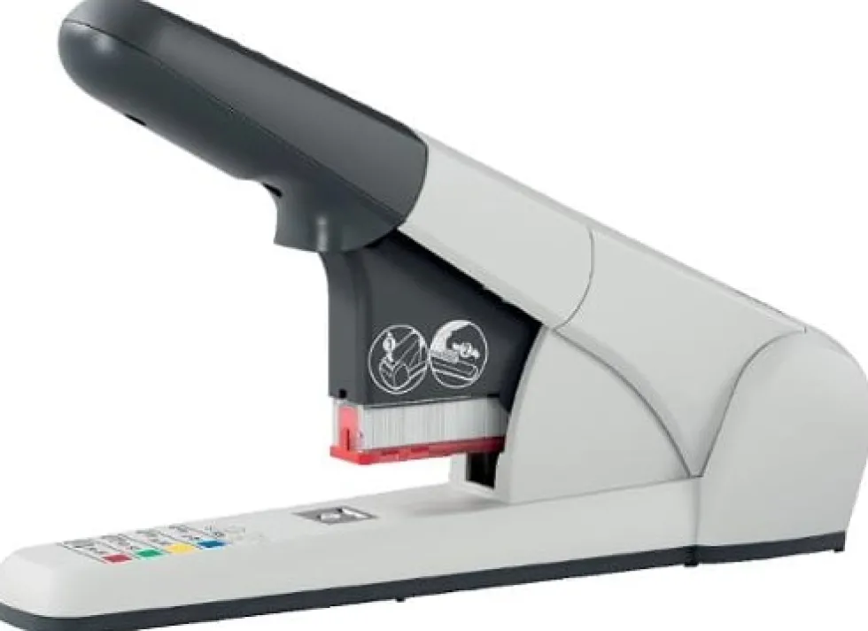 Blockhäftare LEITZ 80 ark silver
