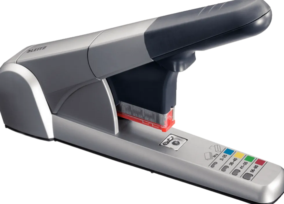 Blockhäftare LEITZ 80 ark silver