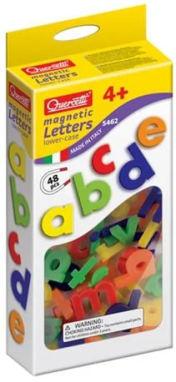 Bokstäver Gemener Magnet Quercetti