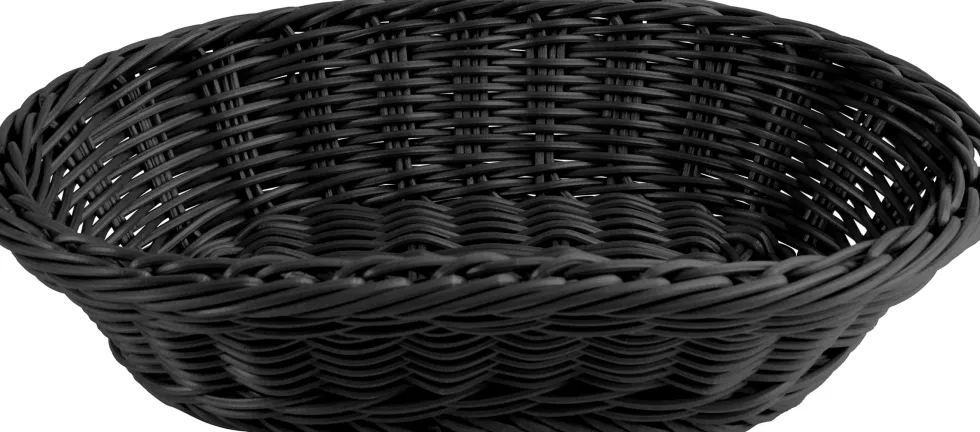 Brödkorg 29x18,5cm svart