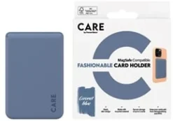 CARE Fashionable Card Holder Blue iPhone