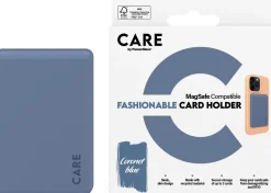 CARE Fashionable Card Holder Blue iPhone