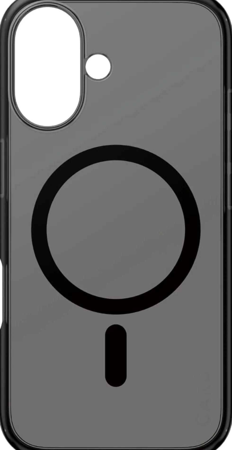 CARE iPhone 16 Case Smokey w. Black MagSafe