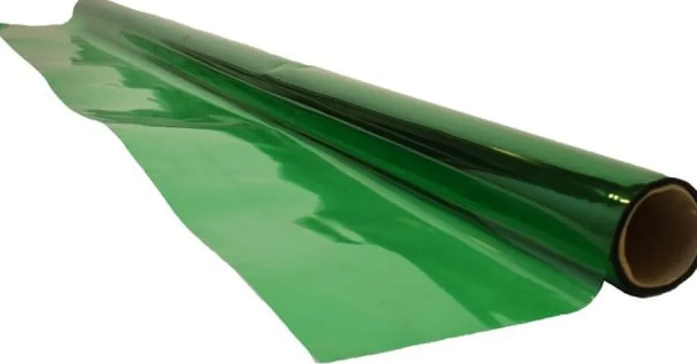 Cellofan 70cmx2m grön