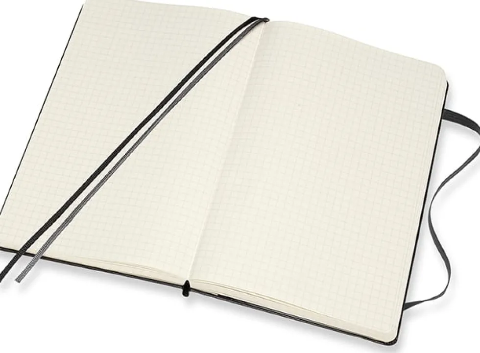 Classic Hard Expanded Rutad Large Svart