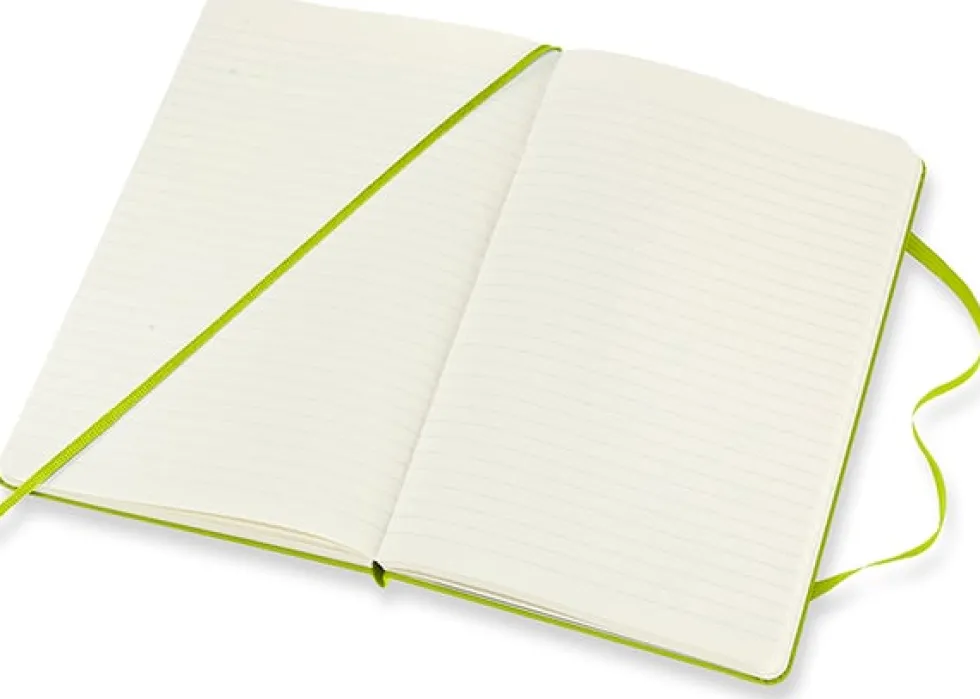 Classic Hard Linjerad Large Lemon Green