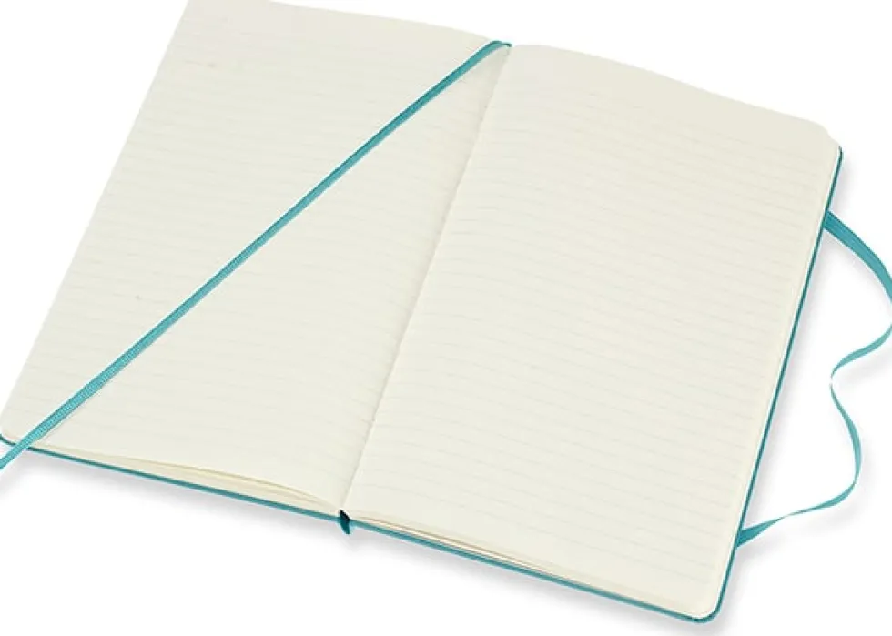 Classic Hard Linjerad Large Reef Blue