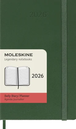 Classic Hard 12M Daily Pocket Myrtle Green 2026