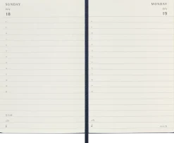 Classic Hard 12M Daily Pocket Sapphire Blue 2027