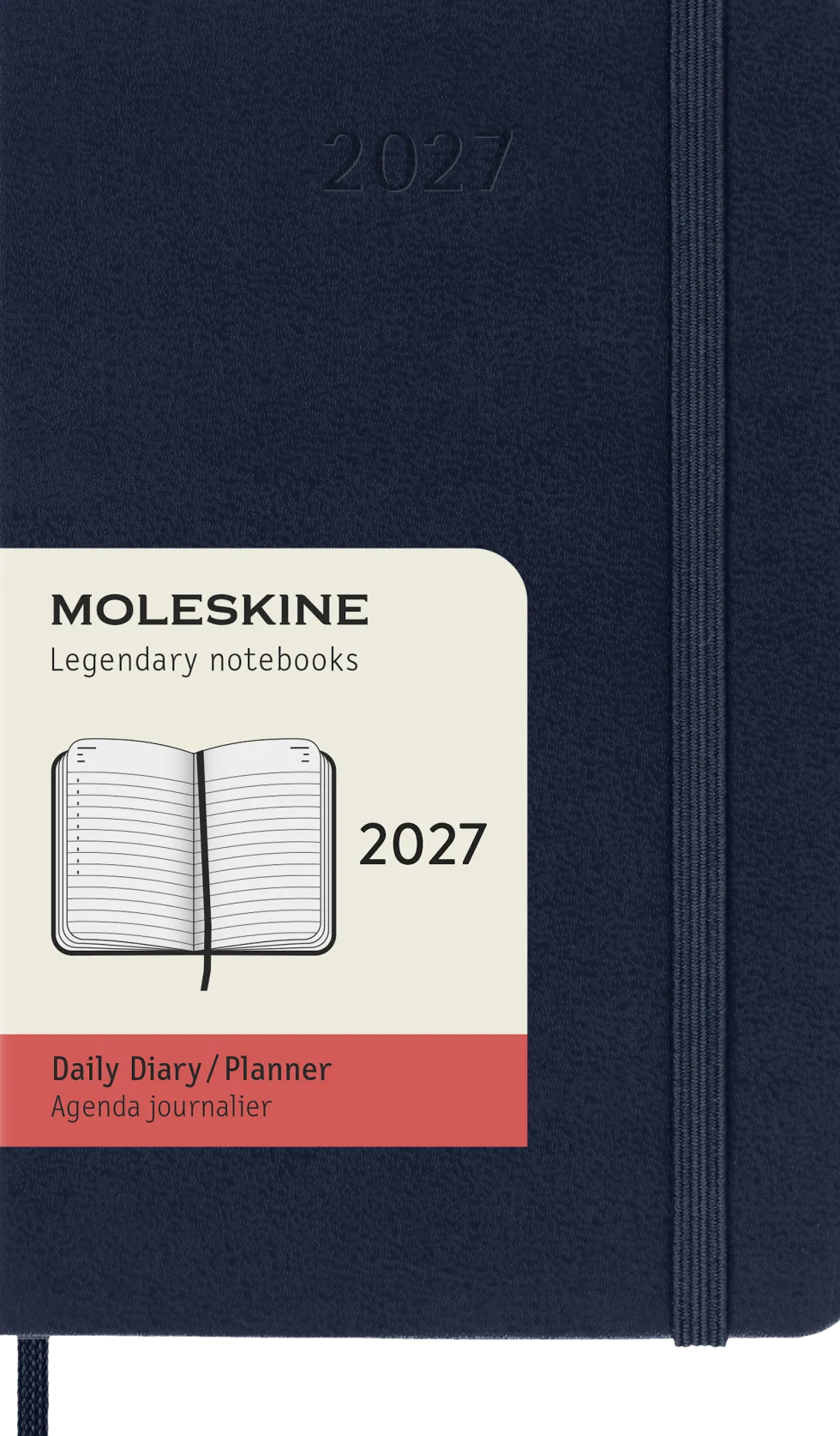 Classic Hard 12M Daily Pocket Sapphire Blue 2027