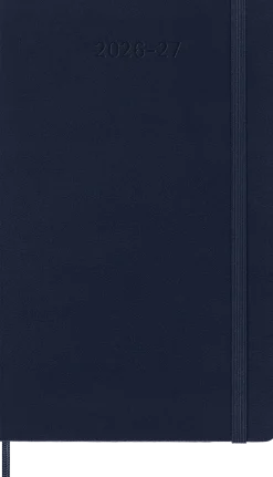 Classic Hard 18M 26/27 Week Note Large Sapphire Blue