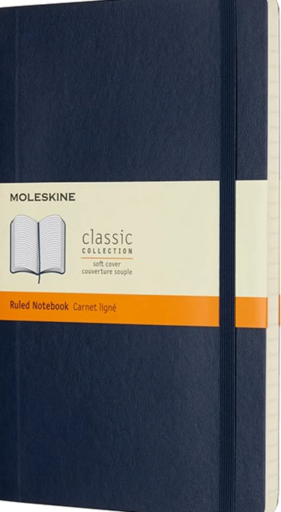 Classic Soft Linjerad Large Sapphire Blue