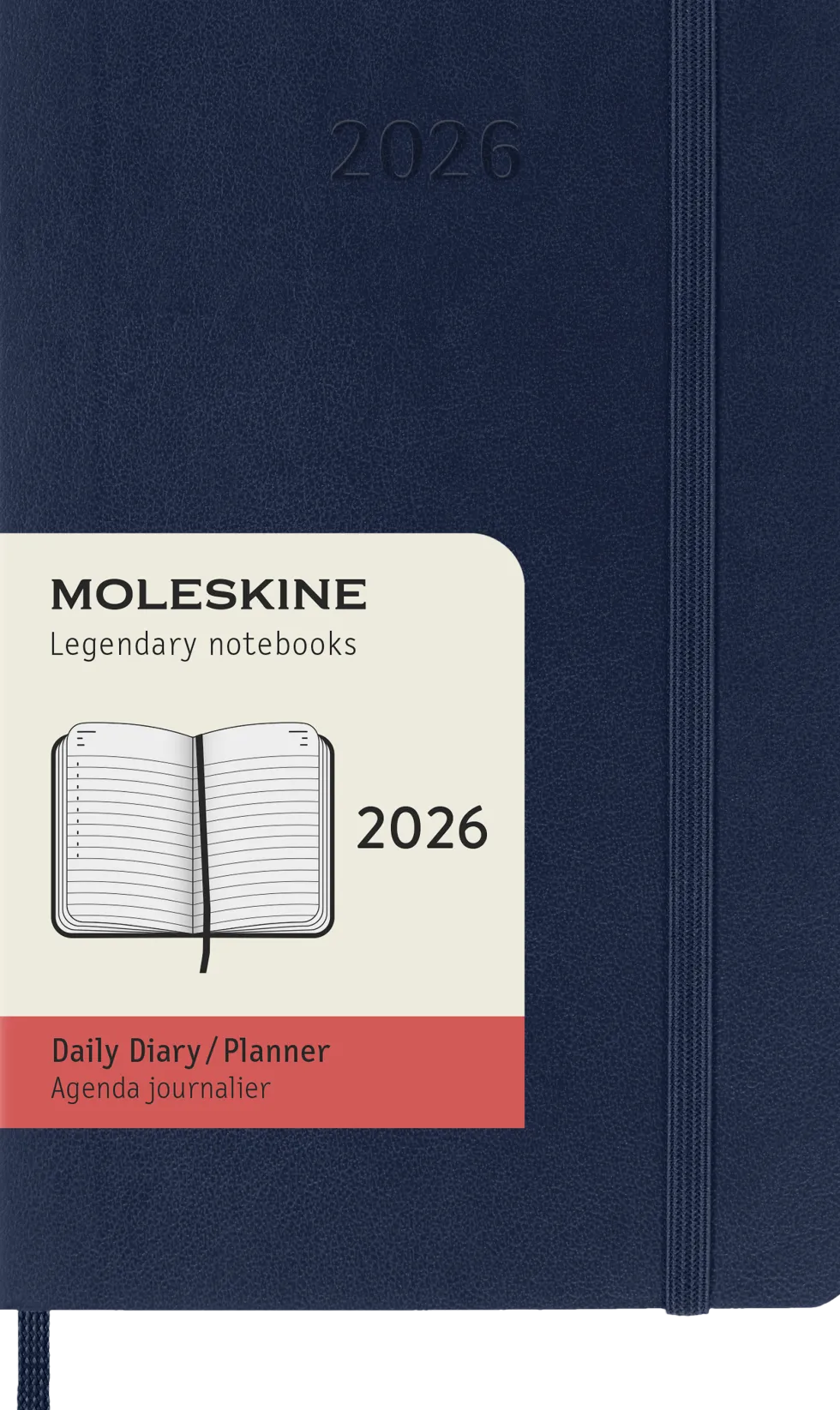 Classic Soft 12M Daily Pocket Sapphire Blue 2026