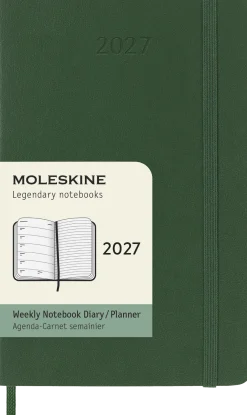 Classic Soft 12M Week Note Pocket Myrtle Green 2027