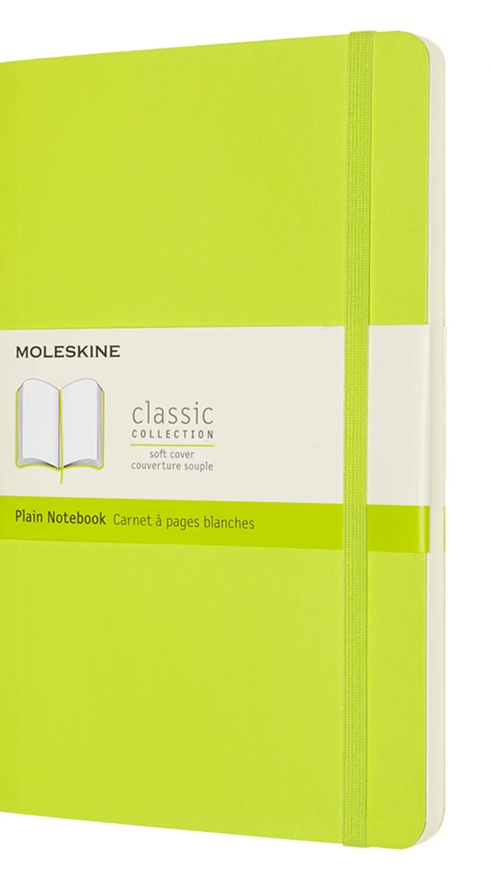 Classic Soft Olinjerad Large Lemon Green
