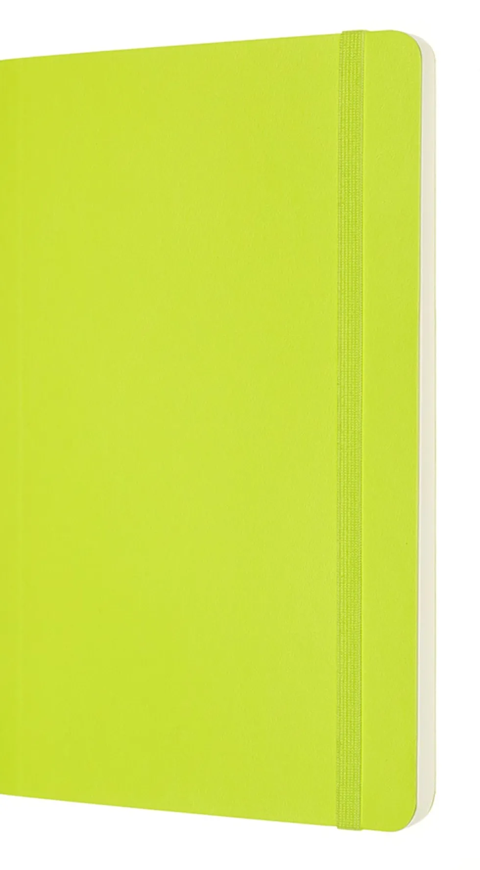 Classic Soft Olinjerad Large Lemon Green