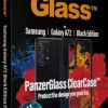 ClearCase for Samsung Galaxy A72, Black (AB)