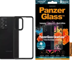 ClearCase for Samsung Galaxy A72, Black (AB)