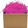 Crinkle craft rosa pappersstrimlor 1kg