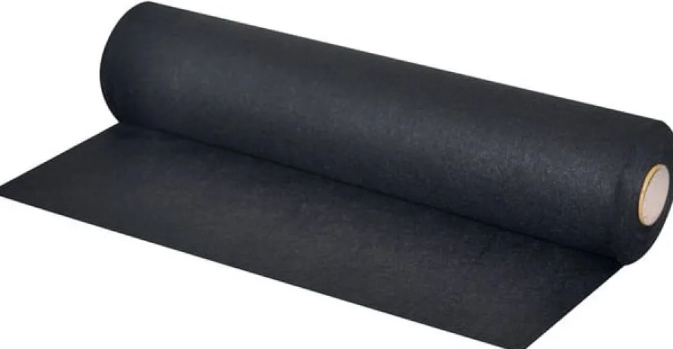 Dekorationsfilt Svart, 0,45 x 5m