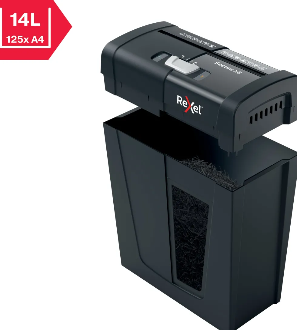 Dokumentförstörare Rexel Secure X8 P4