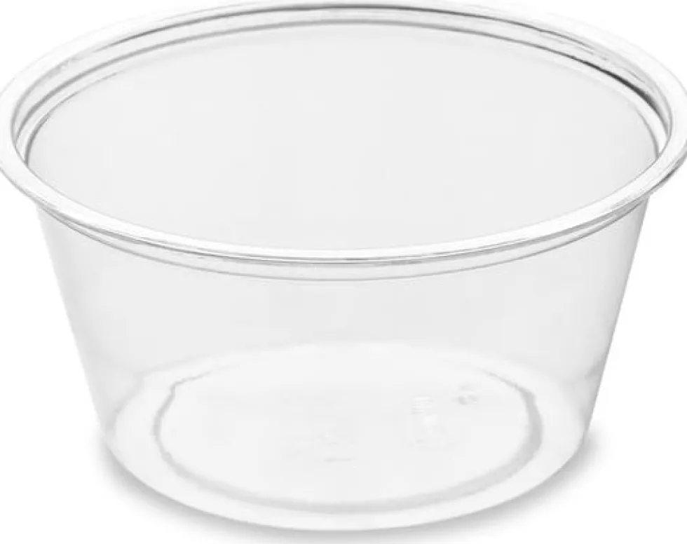 Dressingbägare rPET 60ml trans 100/fp